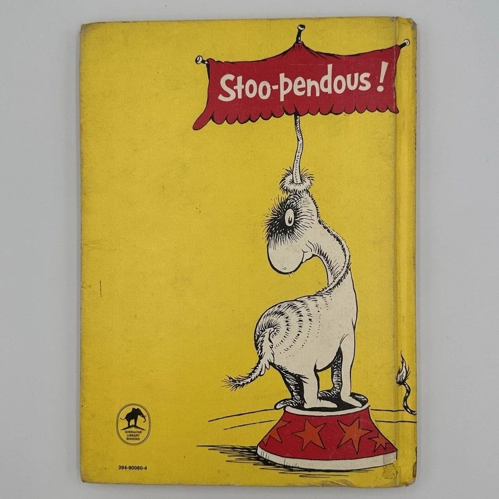 Vintage If I Ran the Circus by Dr. Seuss‎ Hardcover Ex-Library No DJ